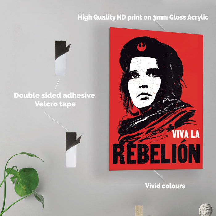 Viva la Rebelion - Acrylic Wall Art Poster