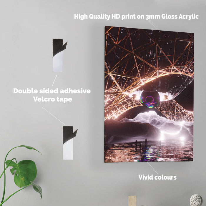 Fount - Printed Acrylic Wall Art Poster