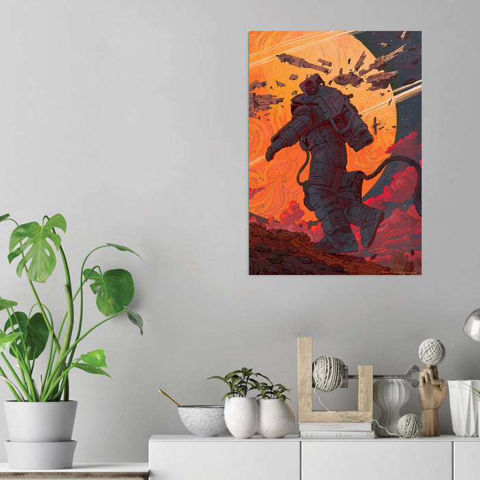 New Planet - Printed Acrylic Wall Art Poster