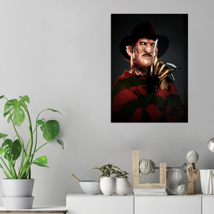 Freddy Krueger - Acrylic Wall Art Poster Print