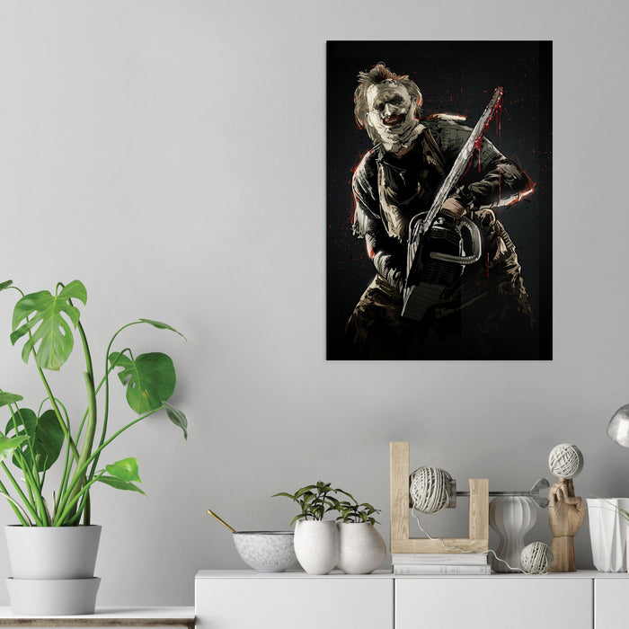 Leatherface - Acrylic Wall Art Poster Print