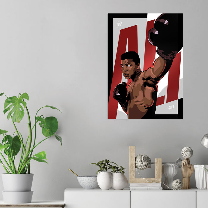 Ali the Greatest - Acrylic Wall Art Poster Print