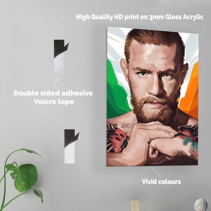 Conor McGregor - Acrylic Wall Art Poster Print