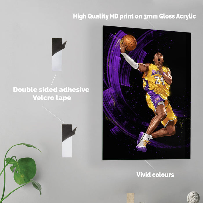 Kobe - Acrylic Wall Art Poster Print