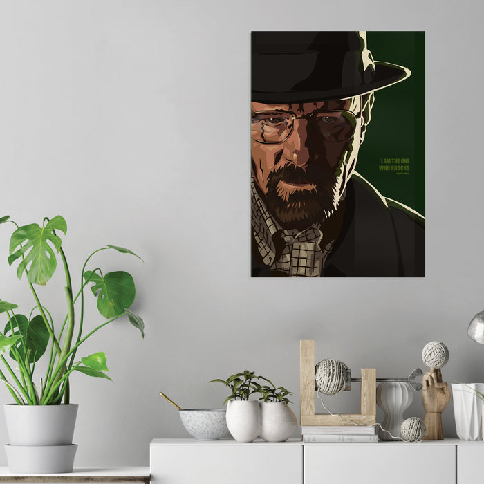 Heisenberg - Acrylic Wall Art Poster Print