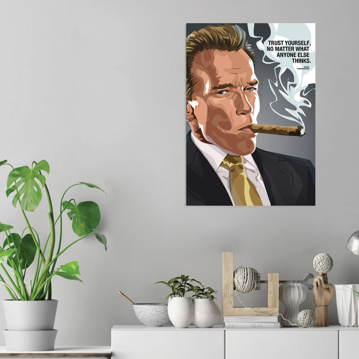 Arnold - Acrylic Wall Art Poster Print