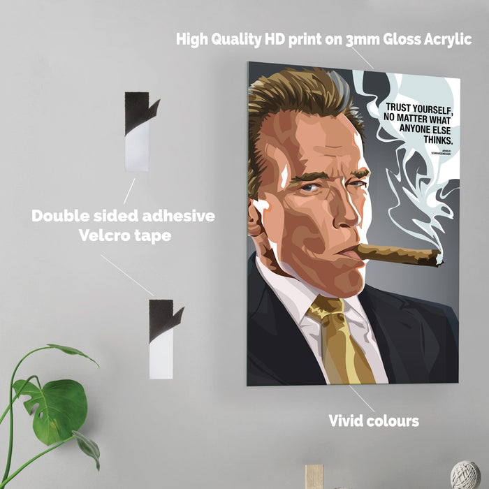 Arnold - Acrylic Wall Art Poster Print