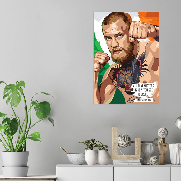 Conor - Acrylic Wall Art Poster Print