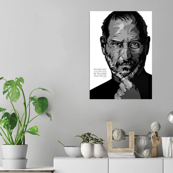 Jobs - Acrylic Wall Art Poster Print