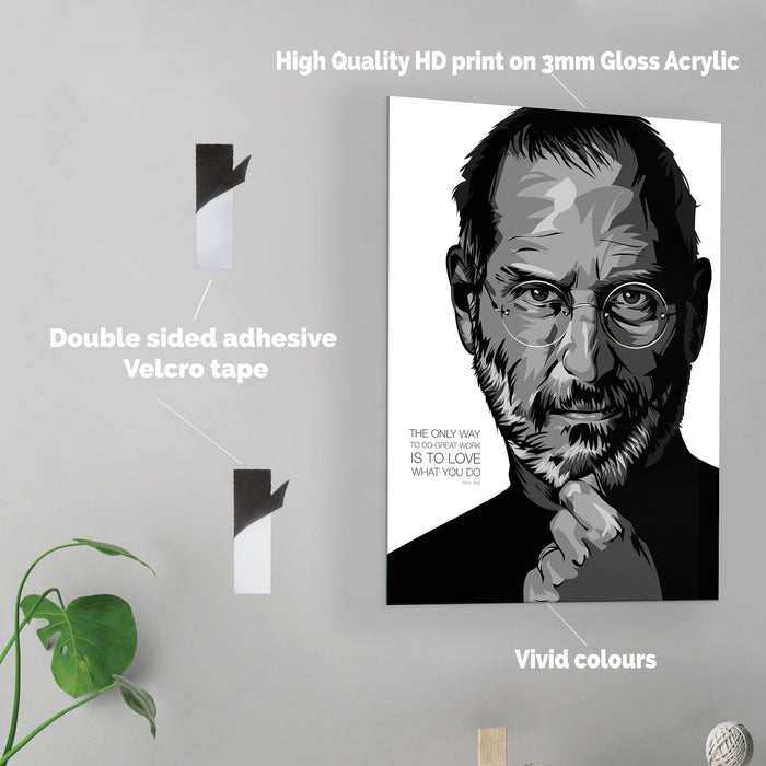 Jobs - Acrylic Wall Art Poster Print