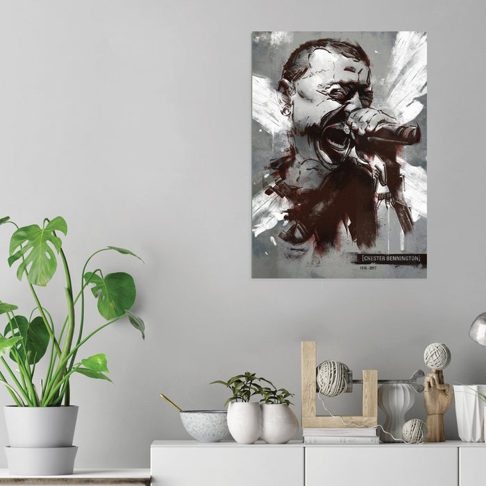 Chester Bennington - Acrylic Wall Art Poster Print