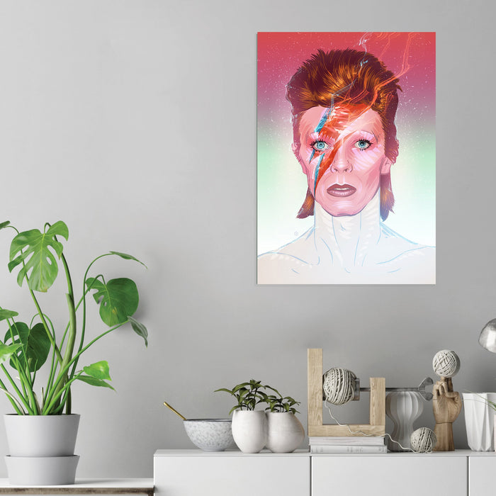 David Bowie - Acrylic Wall Art Poster Print