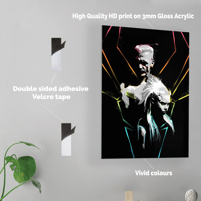 Die Antwoord - Acrylic Wall Art Poster Print