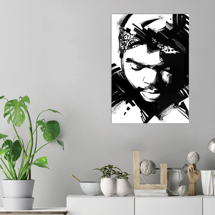 Ice Cube - Poster Print Acrylic Wall Art