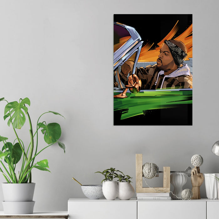 Ice Cube - Acrylic Poster Print