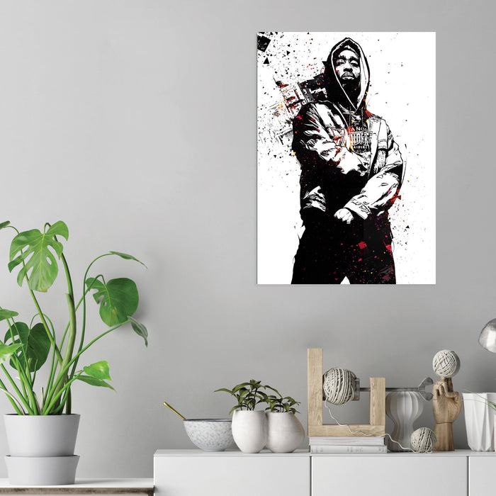 Tupac - Acrylic Wall Art Poster Print