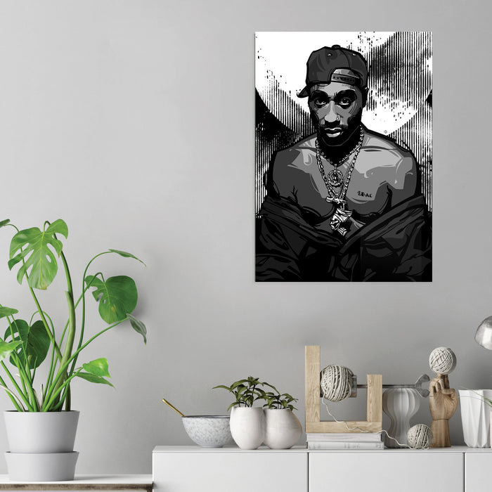 2Pac - Acrylic Wall Art Poster Print