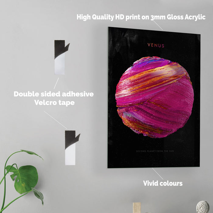 Abstract Venus - Acrylic Wall Art Poster Print