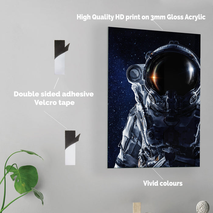 Astronaut - Acrylic Wall Art Poster Print