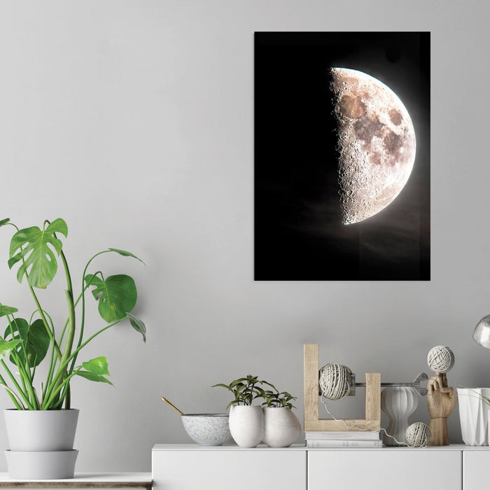 Moon - Acrylic Wall Art Poster Print