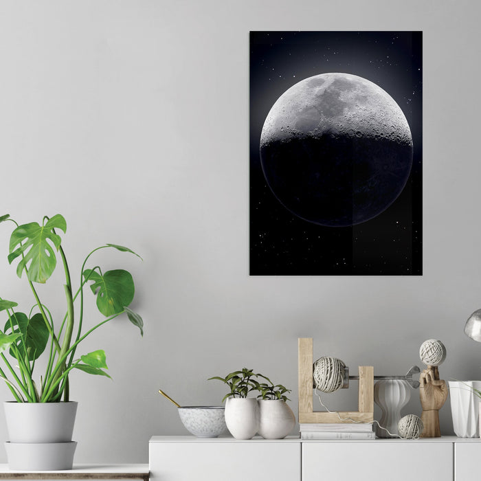 Moon - Acrylic Wall Art Poster Print