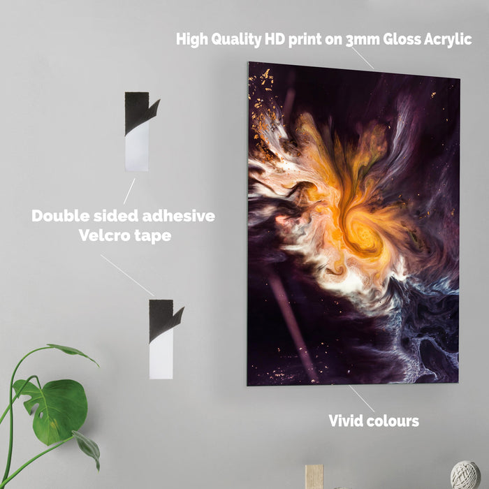 Cosmos - Acrylic Wall Art Poster Print