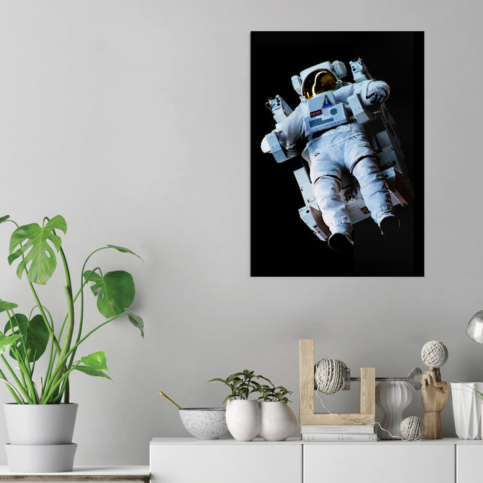Floating Astronaut - Acrylic Wall Art Poster Print