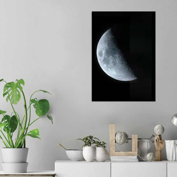 Half Moon - Acrylic Wall Art Poster Print