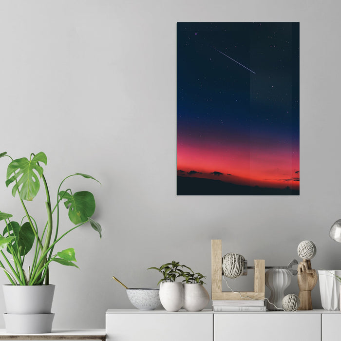 Night Sky - Acrylic Wall Art Poster Print