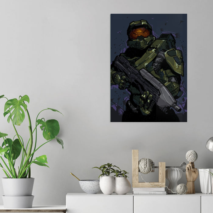 Halo - Acrylic Wall Art Poster Print