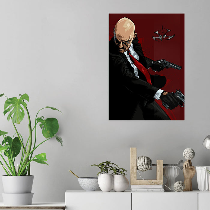 Hitman - Acrylic Wall Art Poster Print