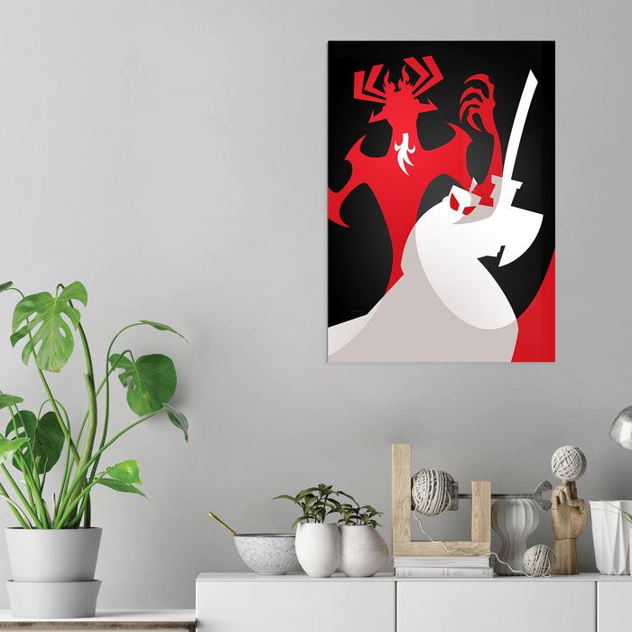 Samurai Jack - Acrylic Wall Art Poster Print