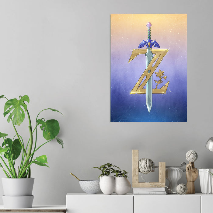 Zelda - Acrylic Wall Art Poster Print