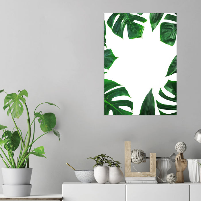 Leaves - Acrylic Wall Art Poster Print