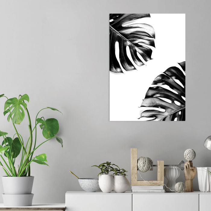 Monstera Leaf - Acrylic Wall Art Poster Print