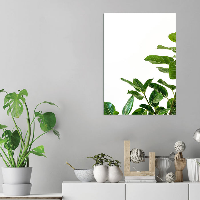 Leaves - Acrylic Wall Art Poster Print