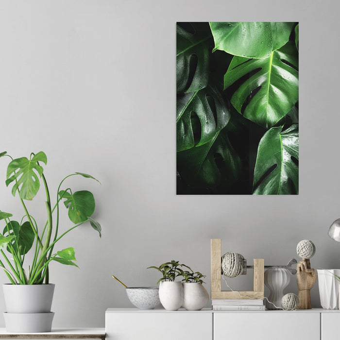 Leaves - Acrylic Wall Art Poster Print