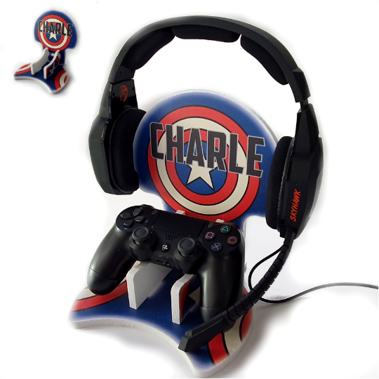 Superhero Controller Stand | Awesome Gift | Serious about gaming?