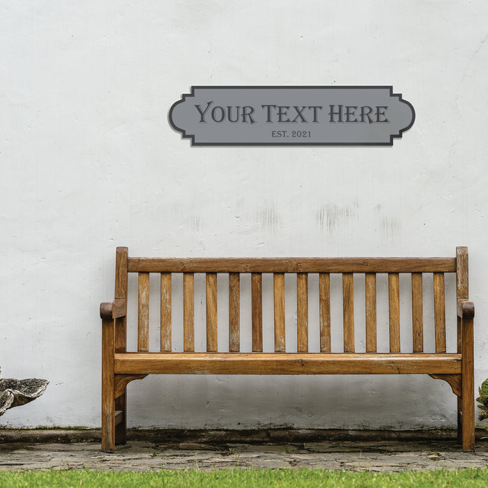 Personalised Jumbo Bar Sign Custom Text, 4 Designs, Pub Signage Indoor Outdoor Waterproof Custom Sign