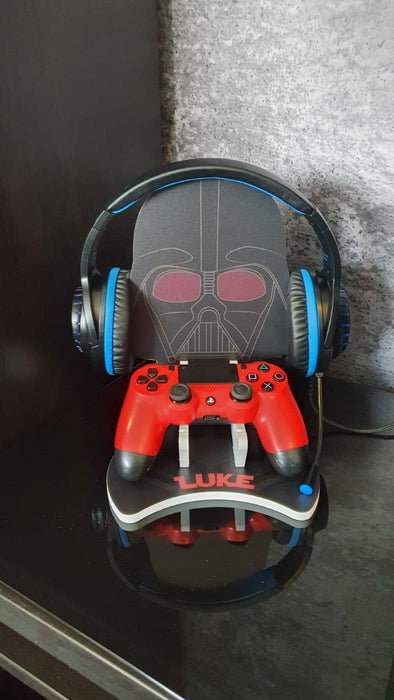 Personalised Darth Vader Controller/ Phone/ Tablet Holder | Electronics Stand | Free Delivery