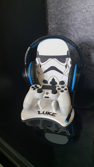 Personalised Stormtrooper Controller Holder | Electronics Stand | Free Delivery