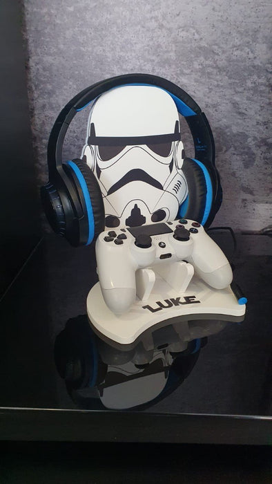 Personalised Stormtrooper Controller Holder | Electronics Stand | Free Delivery