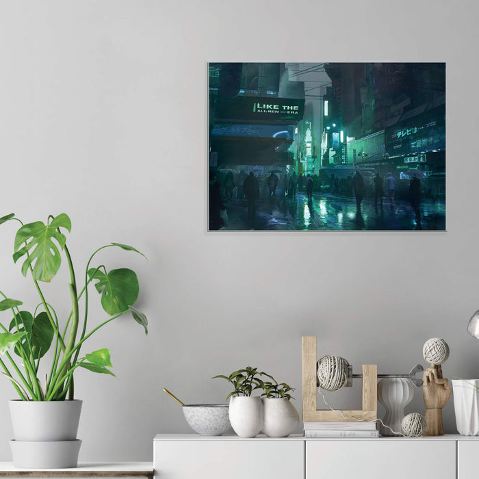 In the Streets - Acrylic Wall Art Poster Print