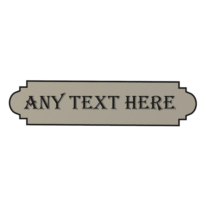 Personalised Bar Sign - Street Sign (Your Text)