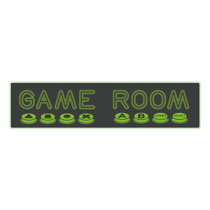 Game Room Sign | Gamer Wall Plaque Signage