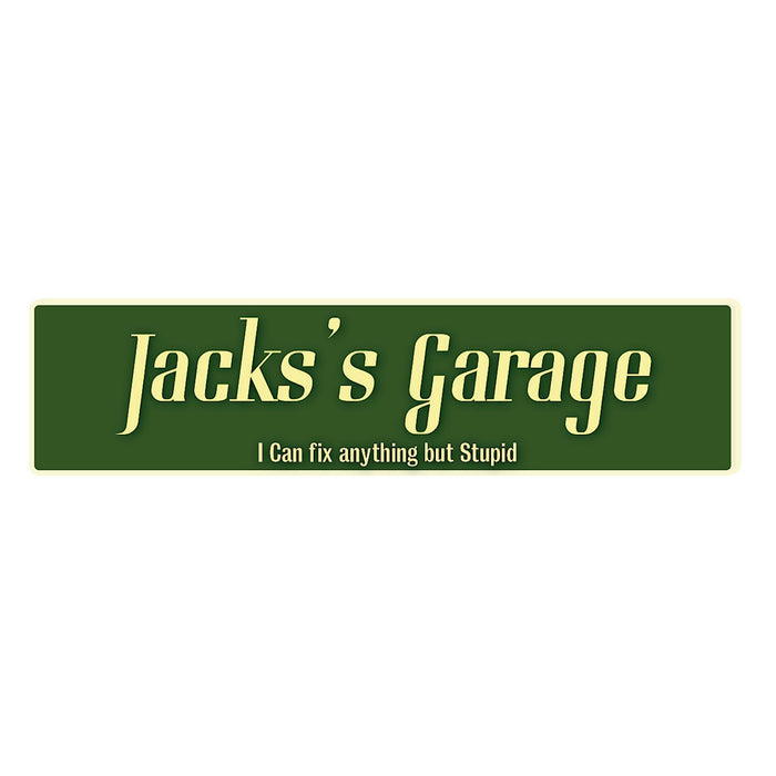 Personalised Garage, Shed Sign (Your Text) - Mancave Plaque