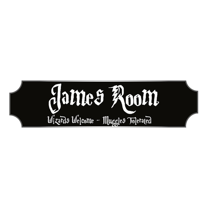 Personalised Bedroom Sign, Harry Potter (Your Text)